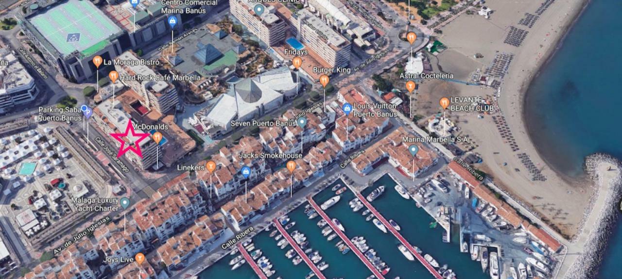 Center Puerto Banus -3 Bedrooms 马尔韦利亚 外观 照片